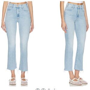 MOTHER Hustler Ankle Fray Jeans